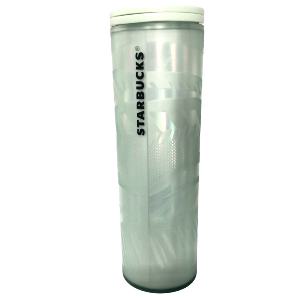 Starbucks Ribbon Swirl Mint Green Travel Coffee Mug